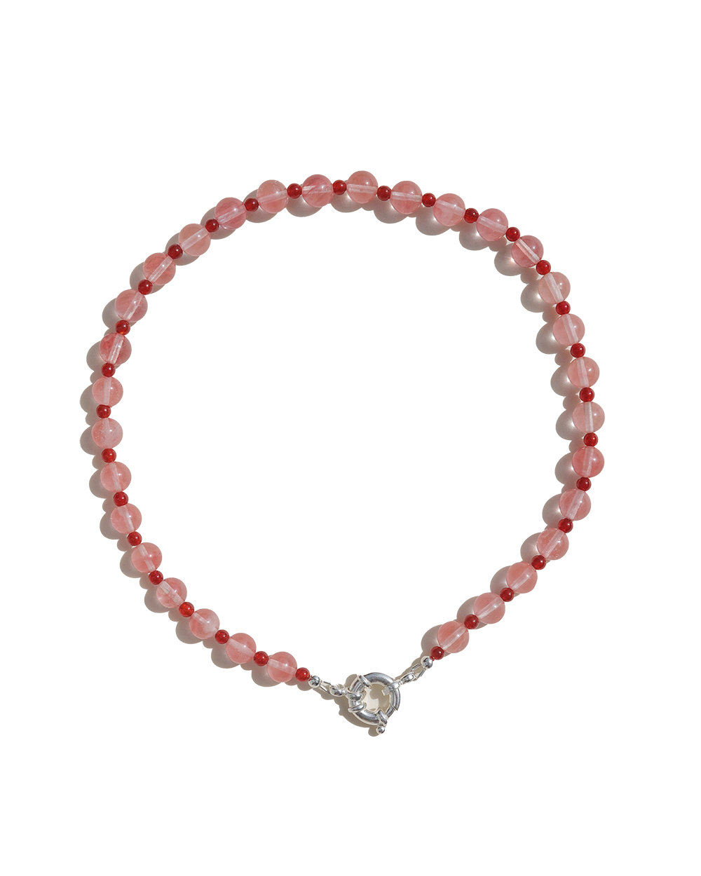 Beaded Necklace - Cherry Blossom