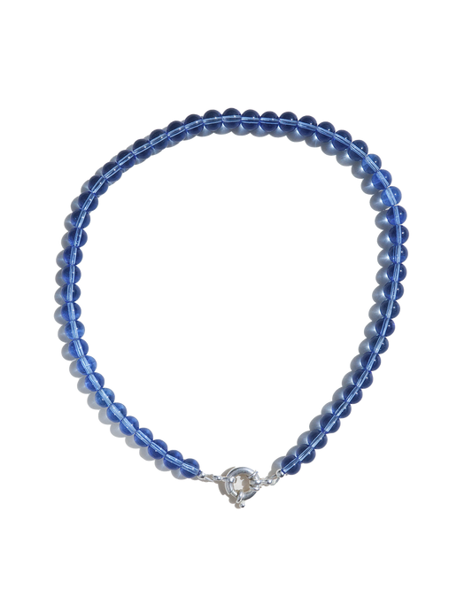 Beaded Necklace - Cornflower