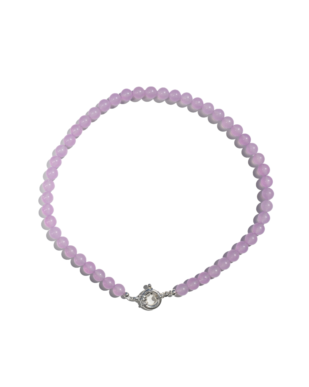 Beaded Necklace - Lilac Jade Stacker