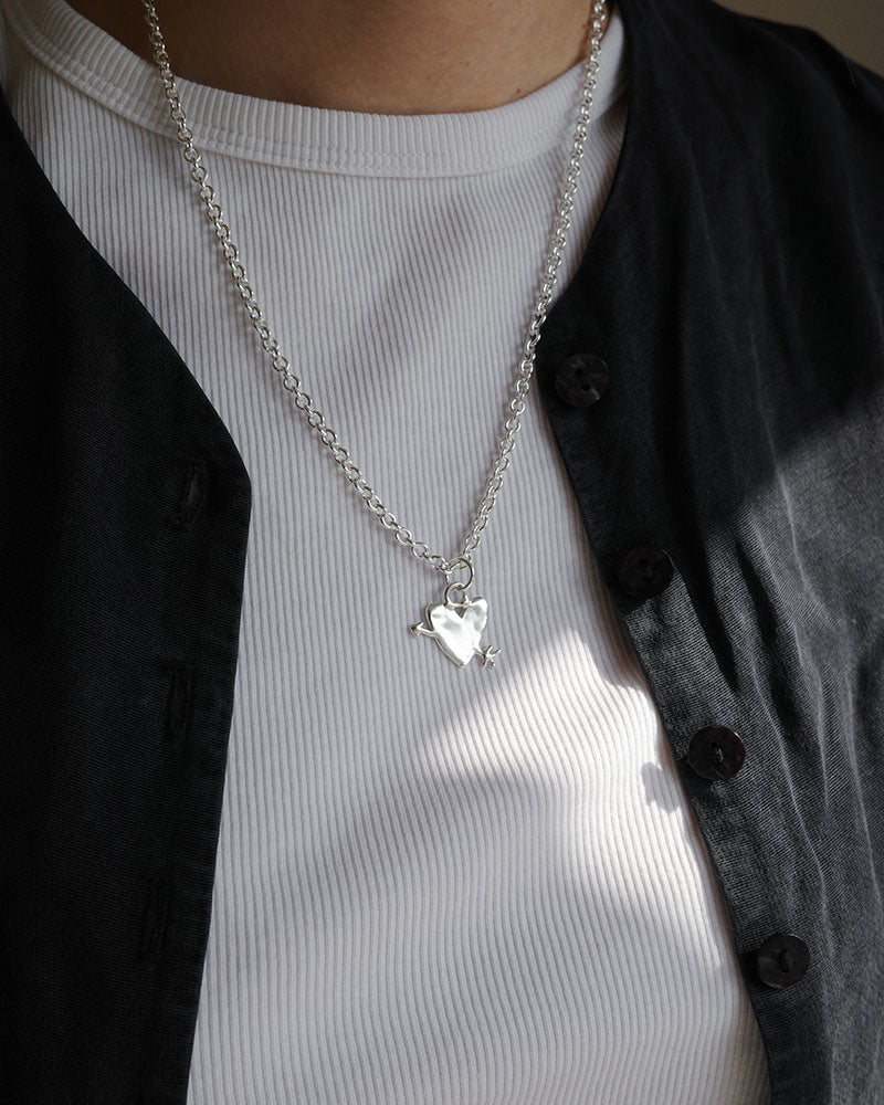 Solid Silver Chunky Trace Chain 16"/18"/20"