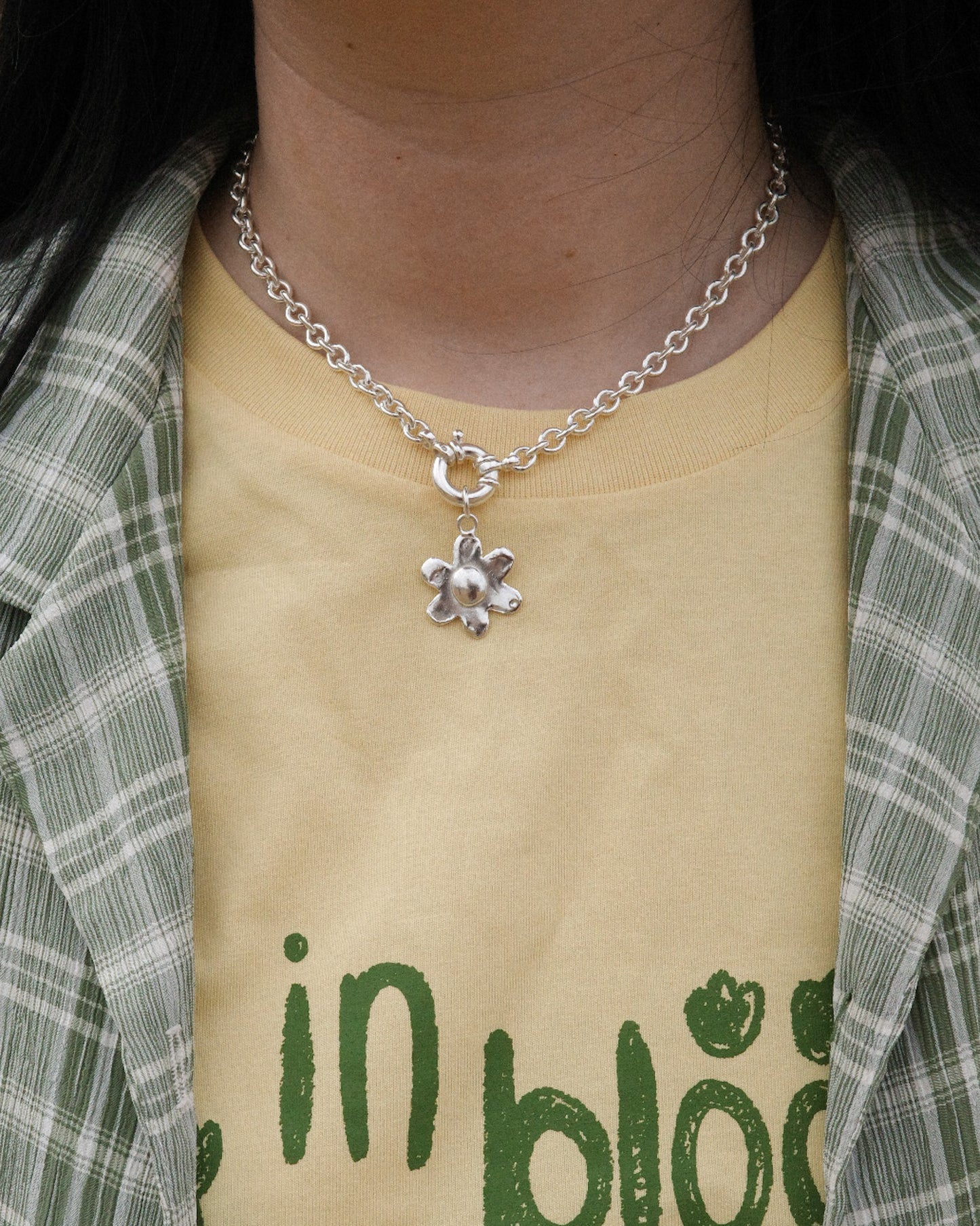 Solid Silver Stacker Chain
