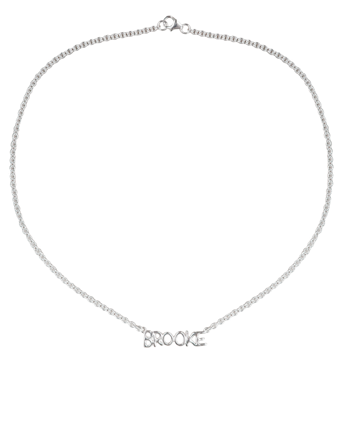 Wobbly Word Necklace