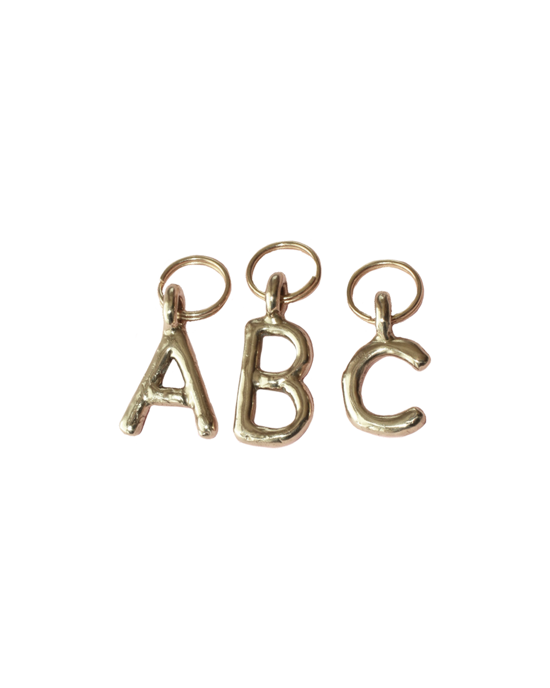 Wobbly Alphabet Keyrings A-Z