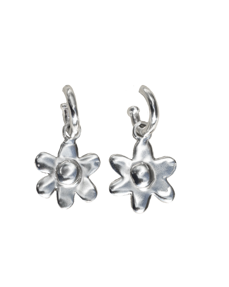 Power Flower Hoops