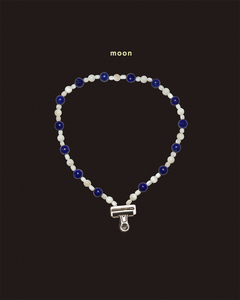 Moon Necklace | Limited Edition | Reclaimed Bead Collection