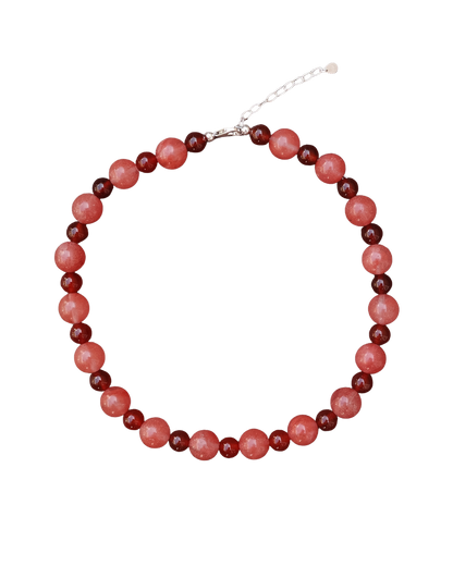 Beaded Necklace - Jumbo Cherry Blossom