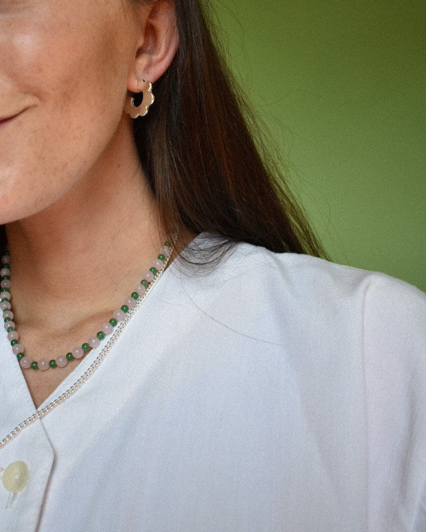 Ready-to-Ship | Scallop Hoop Earrings