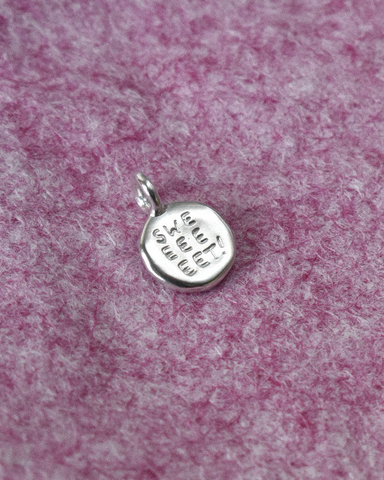 SWEET Limited Edition Doodled Frisbee Pendant
