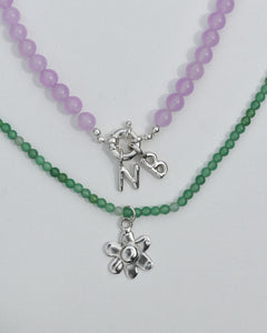 Stacker Necklace - Lilac Jade