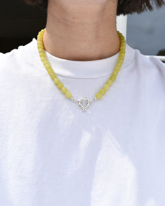 Stacker Necklace - Yellow Jasper