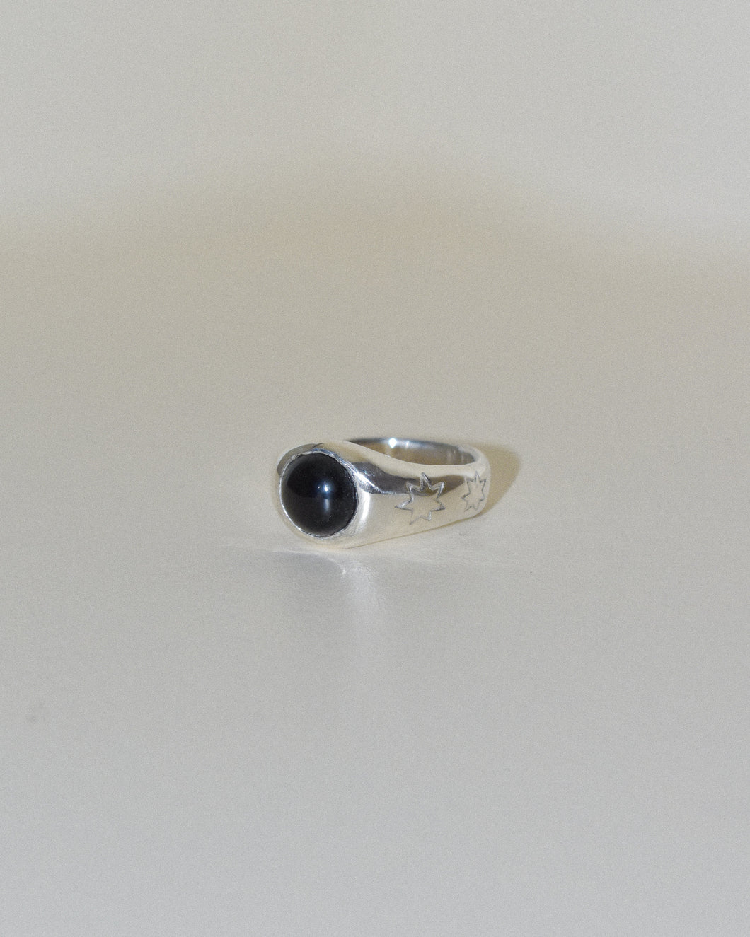 Limited Edition - Starry Ring - Onyx - Size O