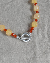 Load image into Gallery viewer, Peach Melba Beaded Necklace
