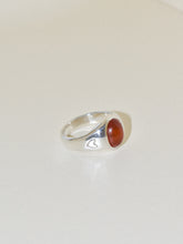 Load image into Gallery viewer, Limited Edition - Heart Ring - Carnelian - Size O
