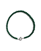 Load image into Gallery viewer, Stacker Necklace - Green Agate
