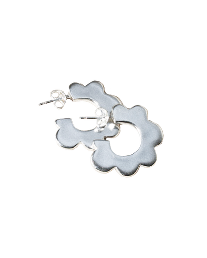 Ready-to-Ship | Scallop Hoop Earrings