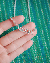 Load image into Gallery viewer, Wobbly Word Necklace - Limited Pre-Orders
