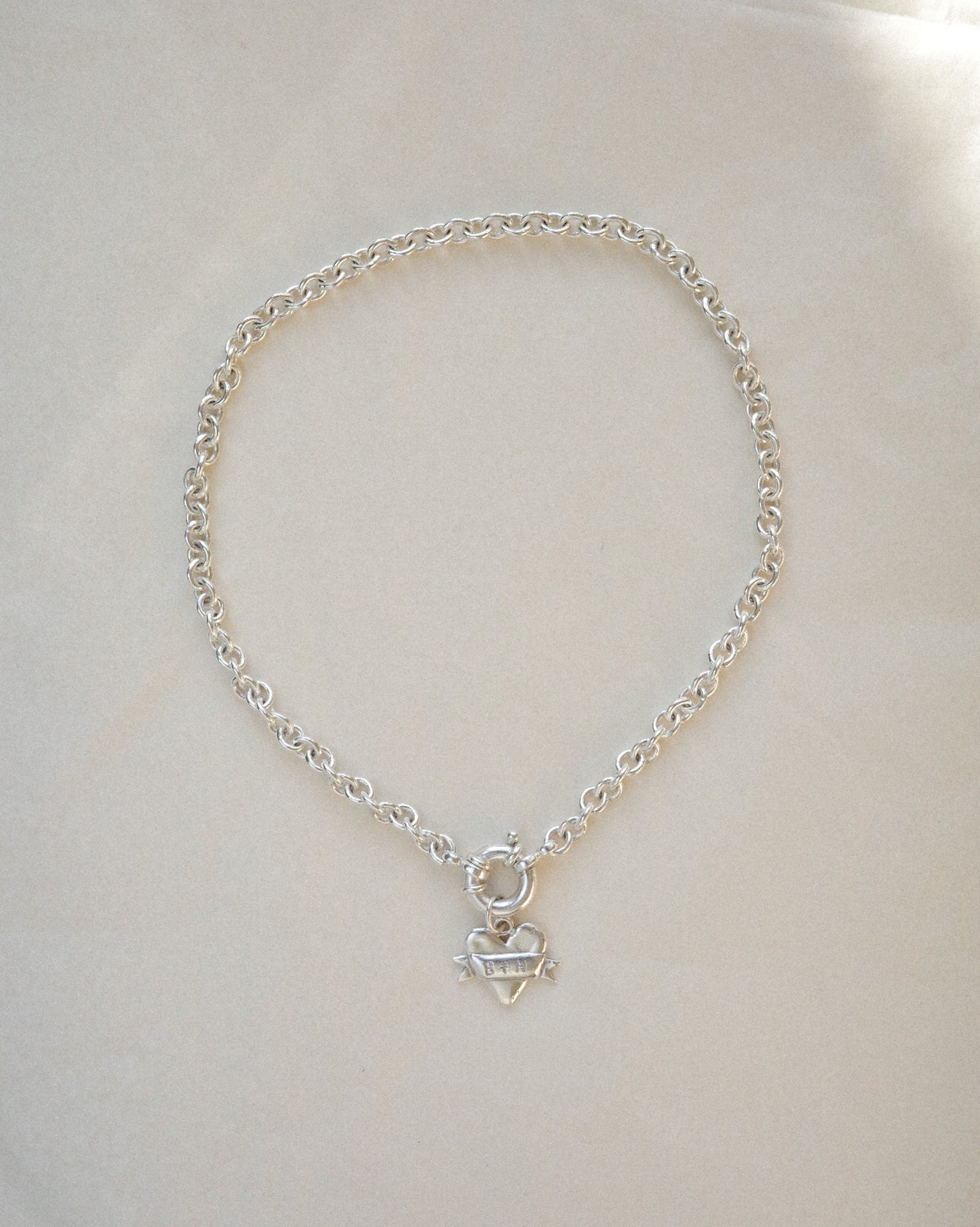Solid Silver Stacker Chain