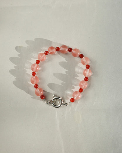 Beaded Bracelet - Cherry Blossom