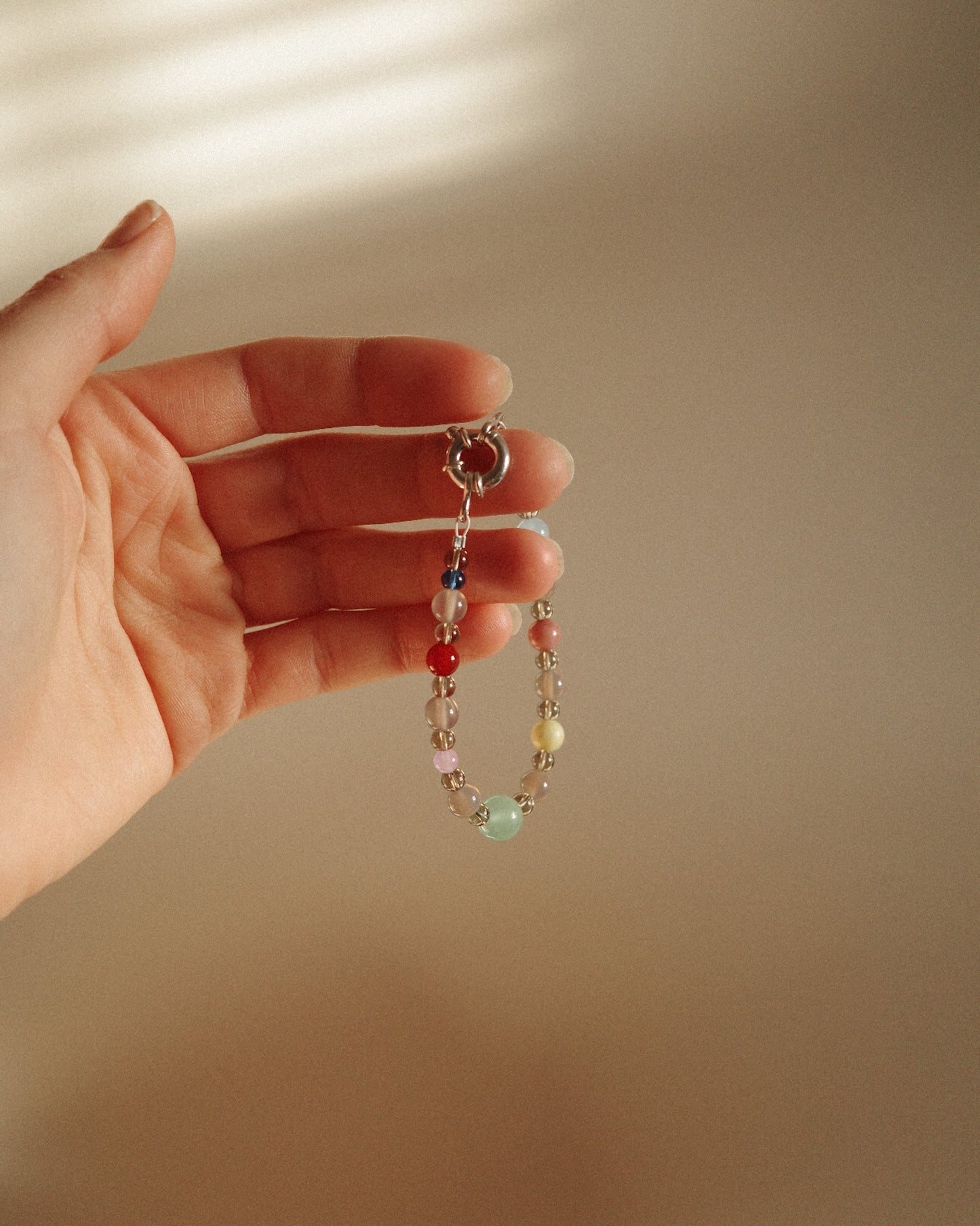 Beaded Bracelet - Cola Confetti