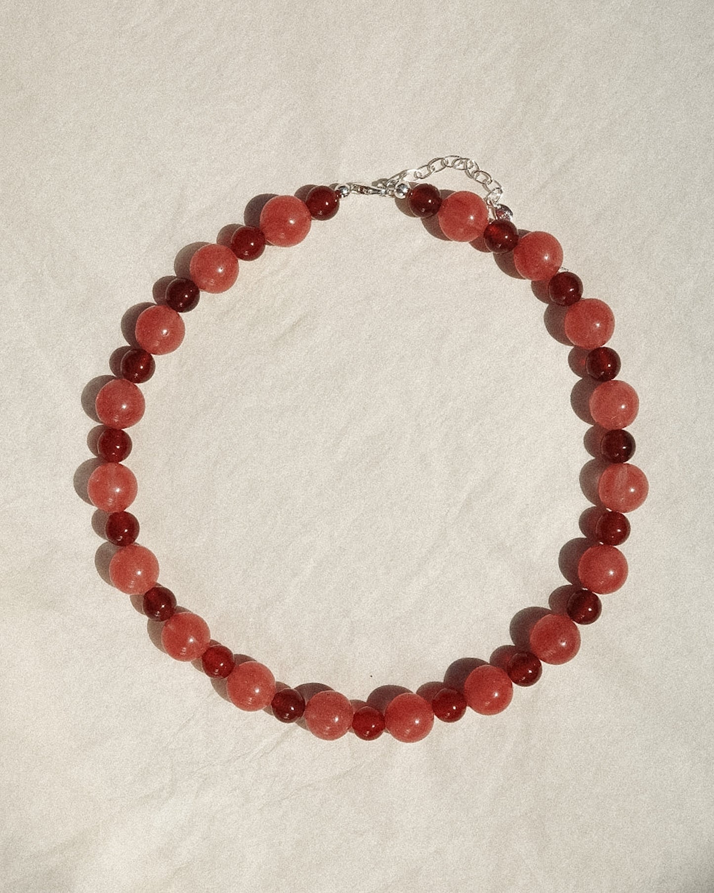 Beaded Necklace - Jumbo Cherry Blossom