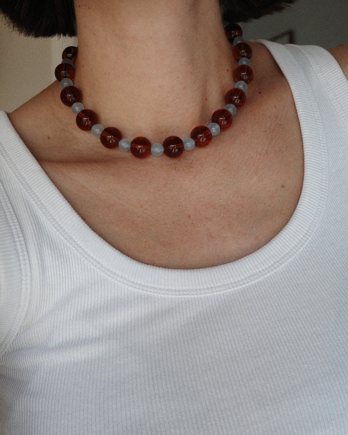 Beaded Necklace - Jumbo Spring