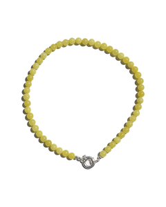 Stacker Necklace - Yellow Jasper