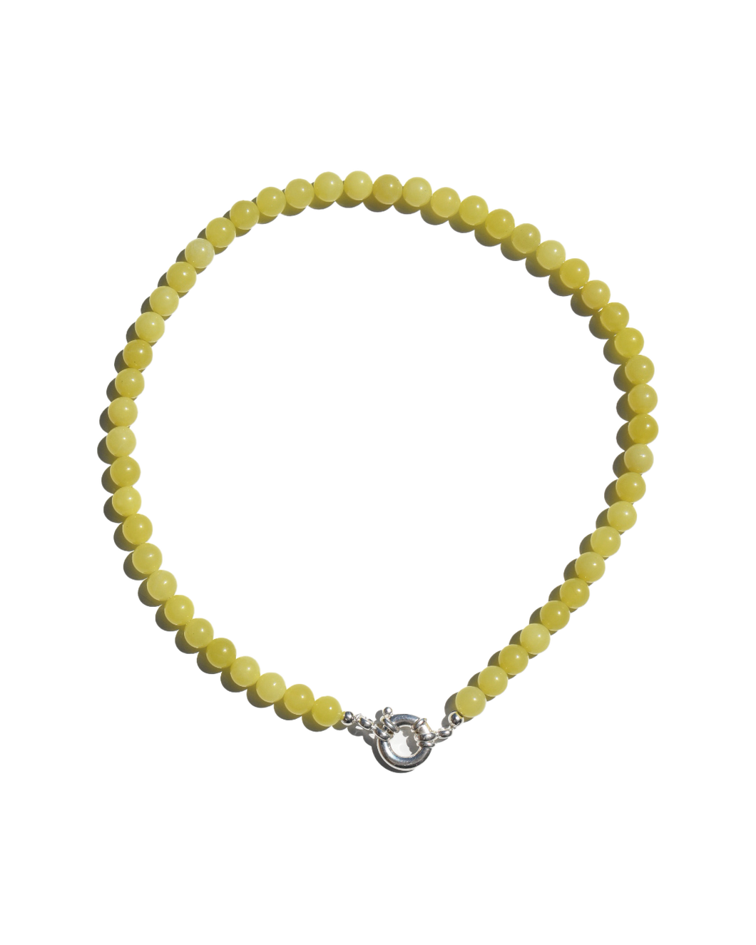 Stacker Necklace - Yellow Jasper