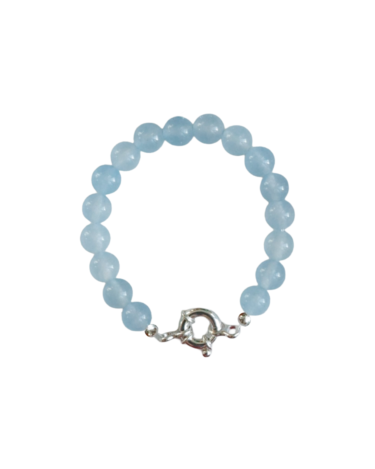Beaded Bracelet - Blue Jade