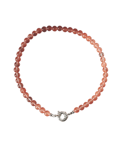 Stacker Necklace - Cherry Quartz