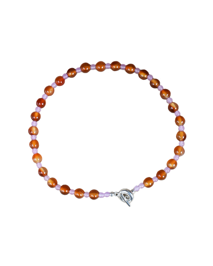 Beaded Necklace - Firecracker