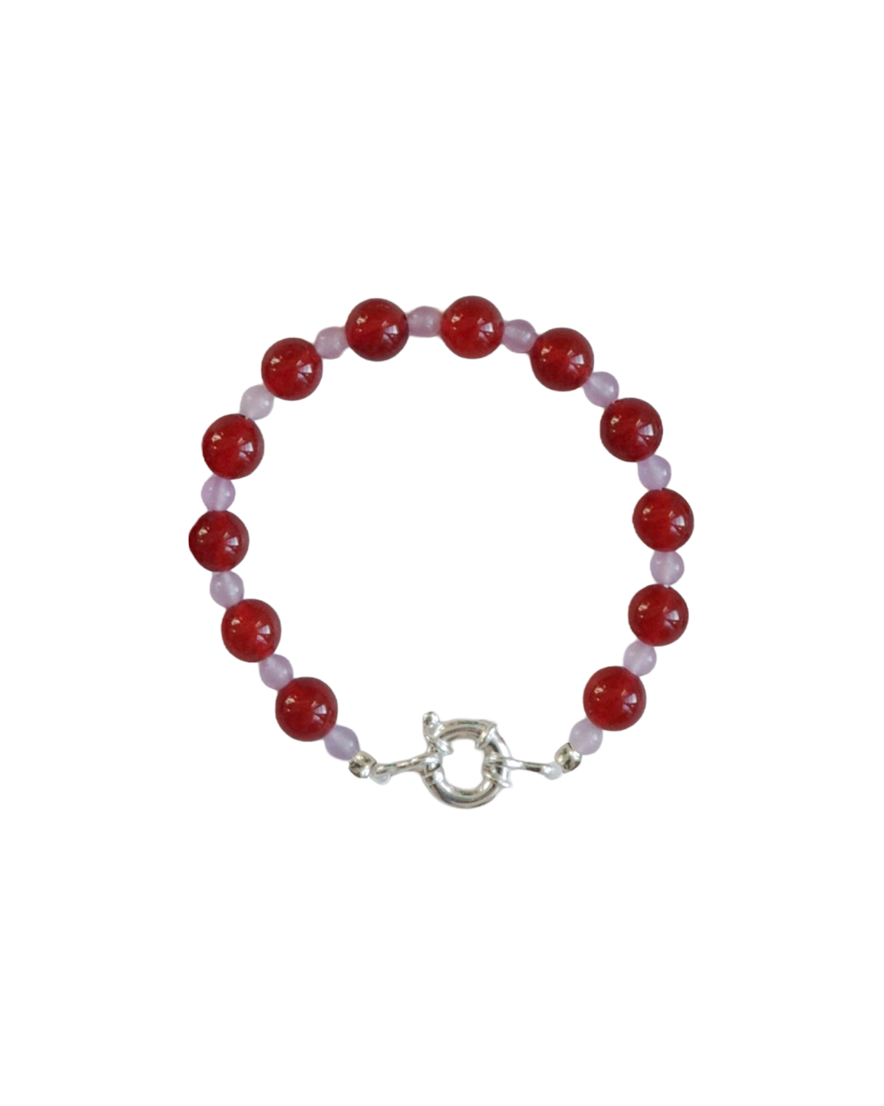 Beaded Bracelet - Firecracker