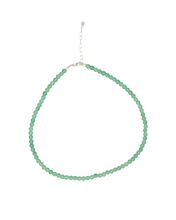 Load image into Gallery viewer, Green Aventurine Slinky Bead Necklace
