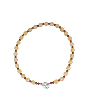 Load image into Gallery viewer, Peach Melba Beaded Necklace
