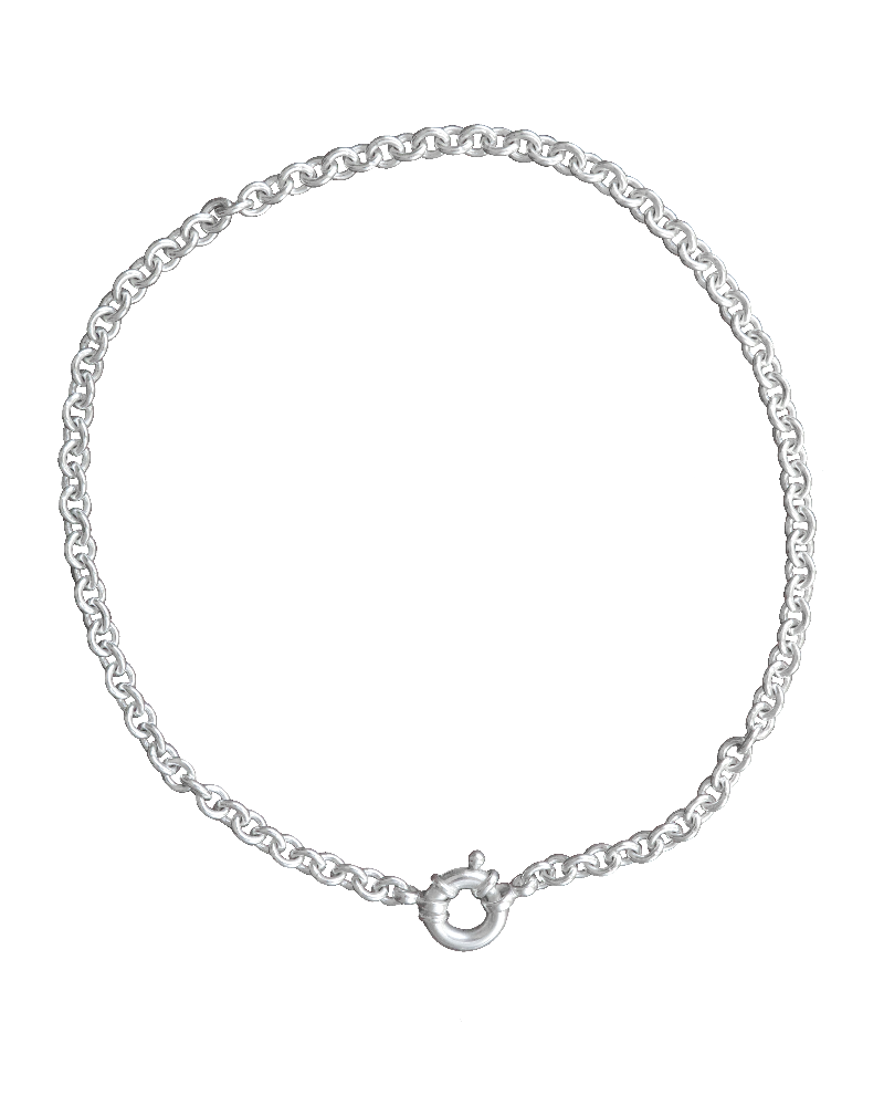 Chain Stack Silver Solid Silver Stacker Chain – Night Time Holiday