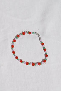 Fruit Pop Bead Party Anklet