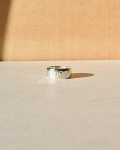 ‘NO’ Ring | Made to Measure