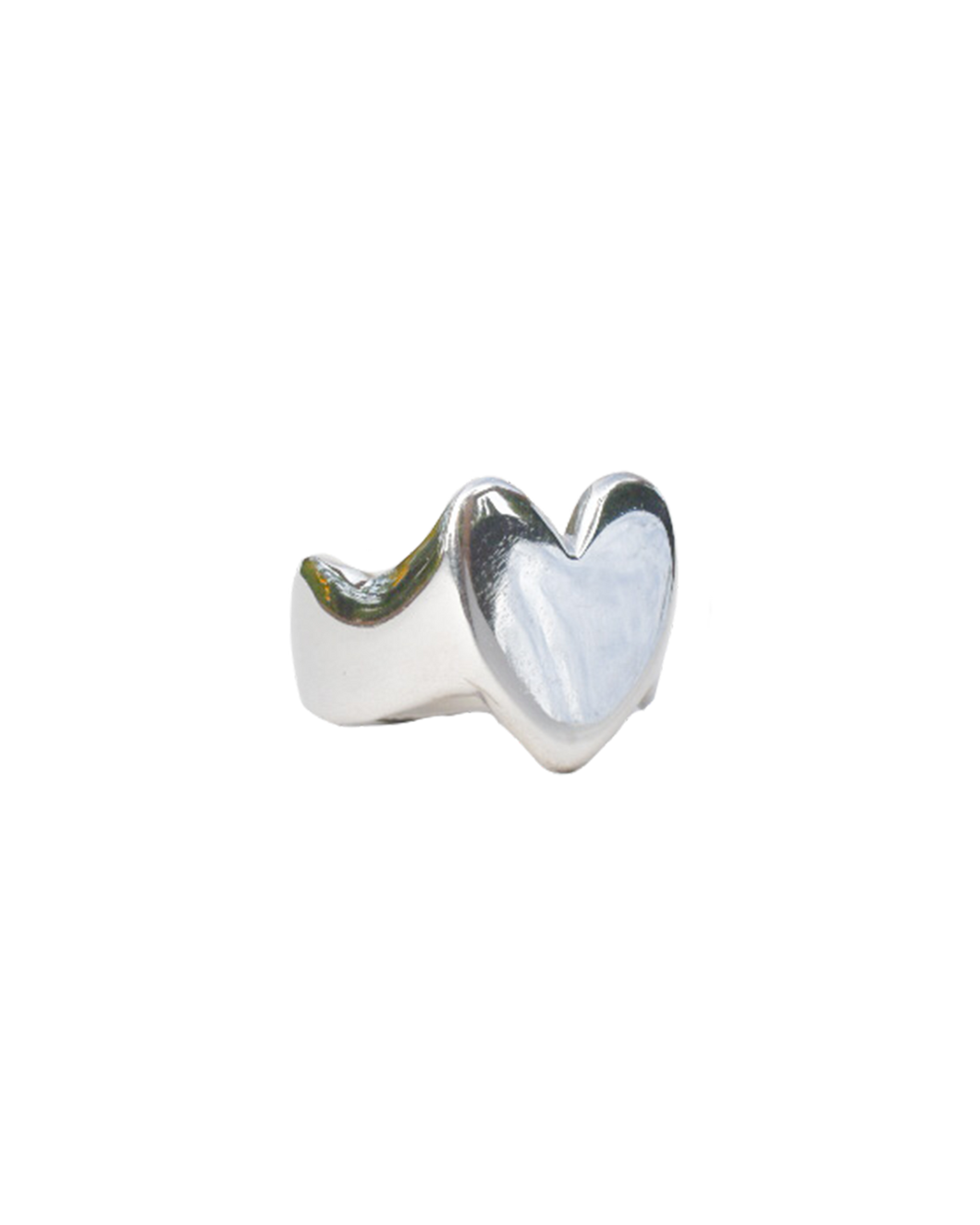 Wobbly Heart Ring - Personalised