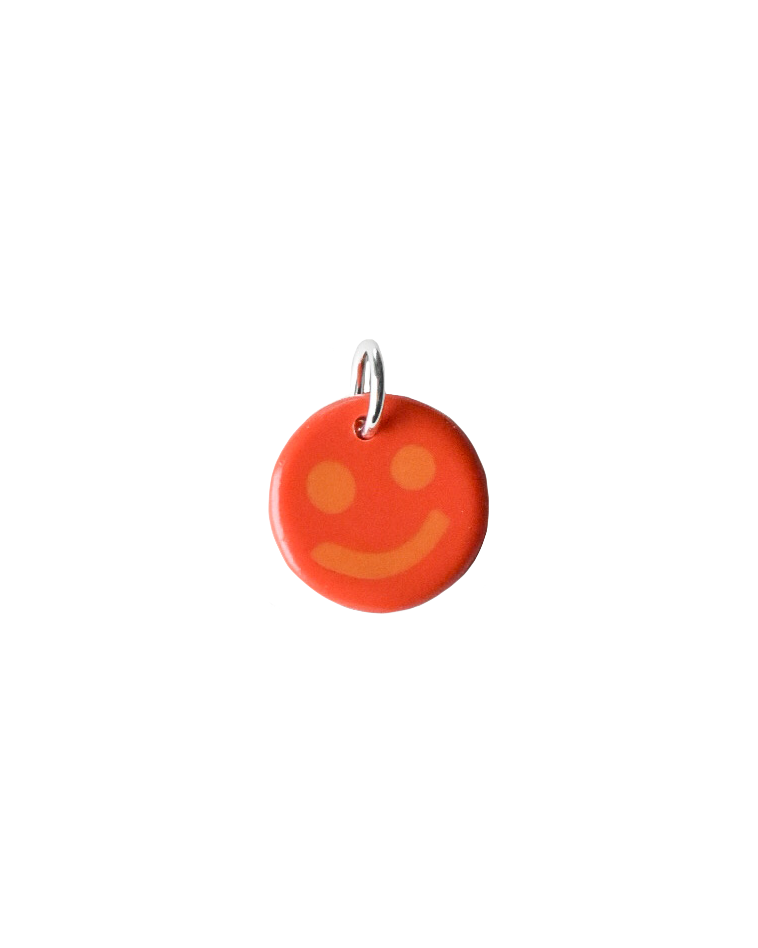 Tomato Smiley Charm
