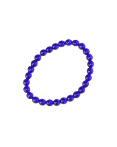 Royal Blue Glass Bead Party Bracelet